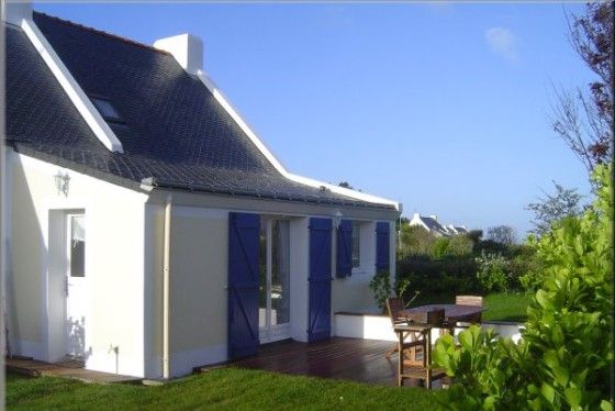 maison en location � belle ile en mer - vue exterieure arriere - CLIQUEZ sur l'image pour visitez le reste de la maison